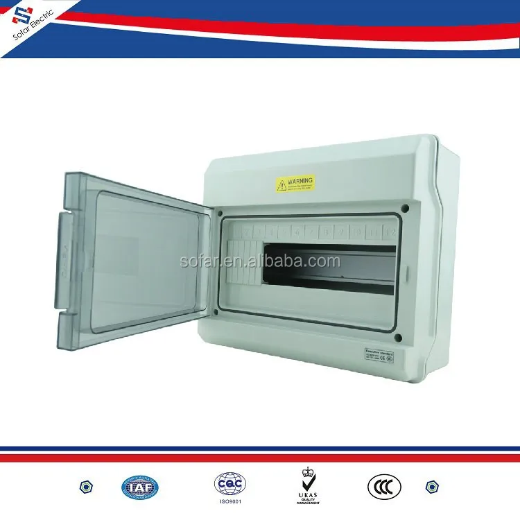 GDB Type 12 Way/ Pole IP66 Waterproof Outdoor Plastic Electrical Distribution Box
