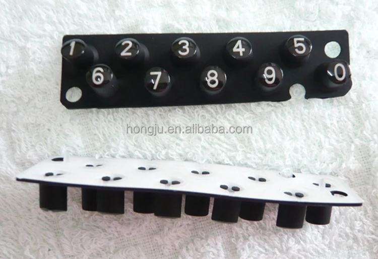 Supply all kinds of Silicone keypad with crystal cap с лучшим выбором