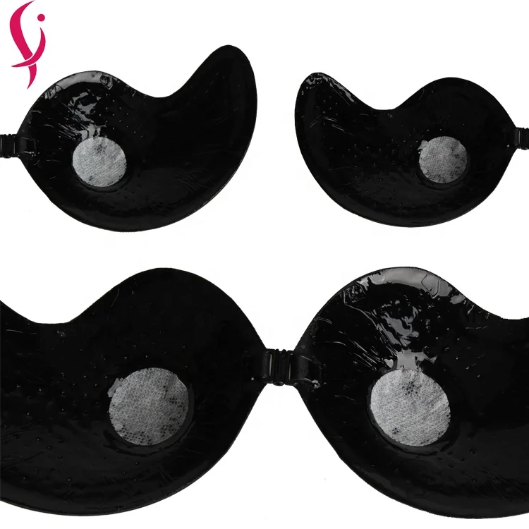 Ladies Lingerie Accessory Manufacture Super Invisible Silicone  Bra