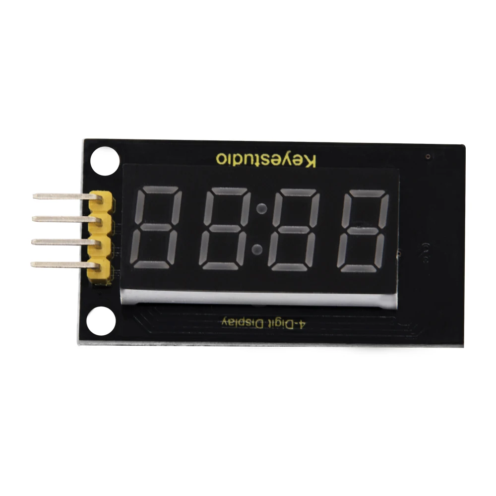 Заводской 4-значный светодиодный модуль TM1637 0,36 дюйма, 7-сегментный матричный дисплей, сенсорный модуль для Arduino