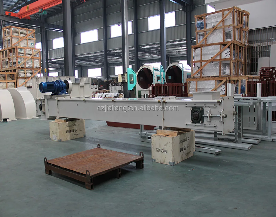 TGSS series horizontal Chain Scraper Conveyor for powder and granular stuff