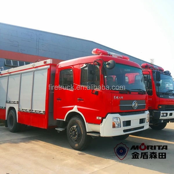 MAN Chassis Water Tanker Fire Fighting Truck/Water Cannon Vehicle with 7000kg  tanker