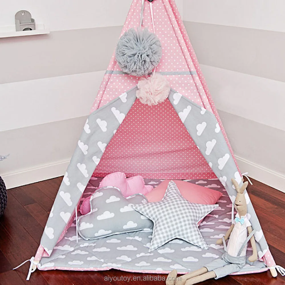AIYOU wholesale indoor kids play teepee kids teepee tent
