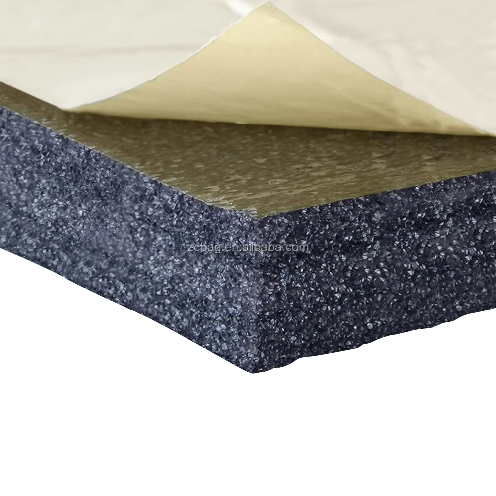20mm Heat insulation light weight expanded polyethylene foam aluminum foil EPE foam insulation reflective board