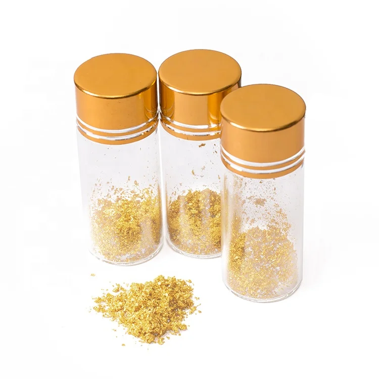 
High quality 24k gold leaf flakes cosmetics for face cream 