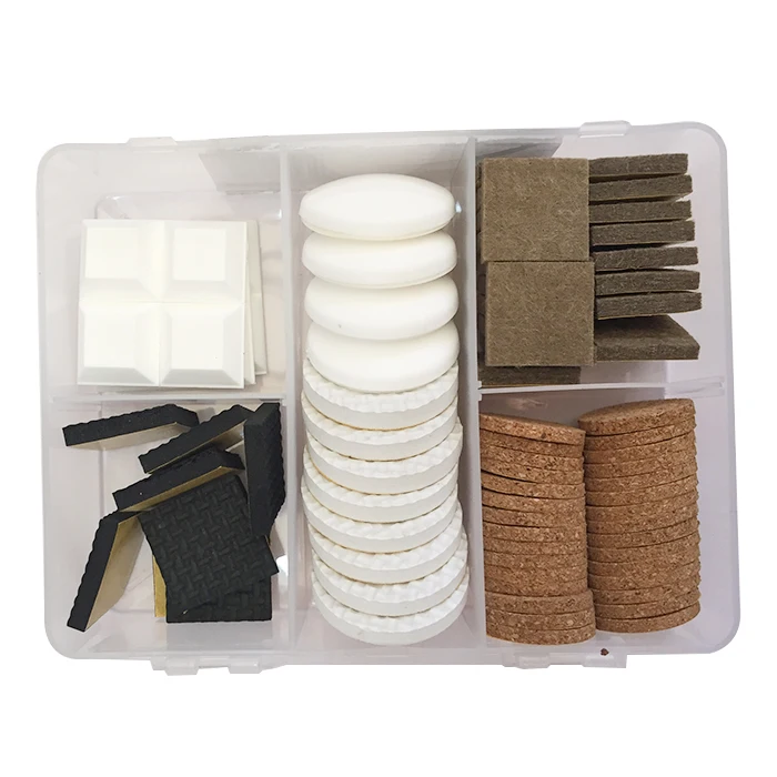 Custom size Self Adhesive felt table leg furniture pads