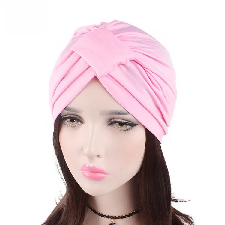 
Plain coloured High Quality Hijab Scarf Turban For Women Headscarf Tube Chemo Headwear Bandanas 