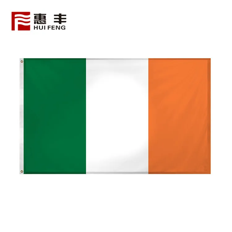 custom polyester red white green Madagascar flag printing , large custom Madagascar flags