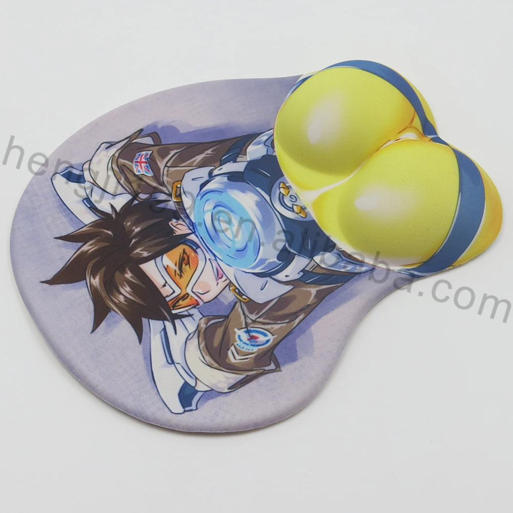 Japanese Open Sexy Girl Full Photo Silicone Big Ass Wrist Mouse pad