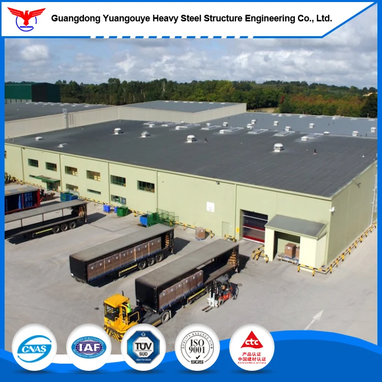 China light steel strucural fabrication prefab building warehouse for steel structure frame