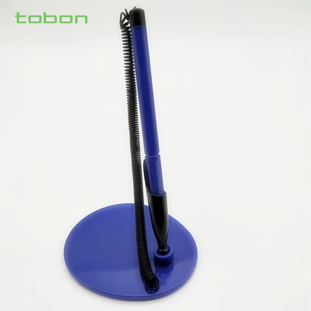 Stylish Adhesive-Backed Base Ballpoint Desktop pen