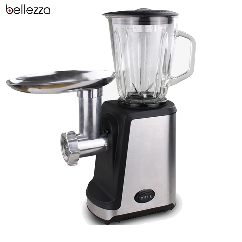 3 in 1 innovative Multi-function blender combine meat grinder and slow juicer
