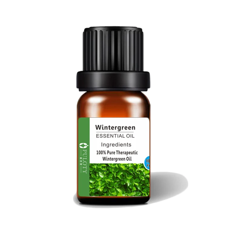 Chinese manufacturer hot selling wintergreen essential oil CAS 68917-75-9 wintergreen oil for dephlogistication and analgesia