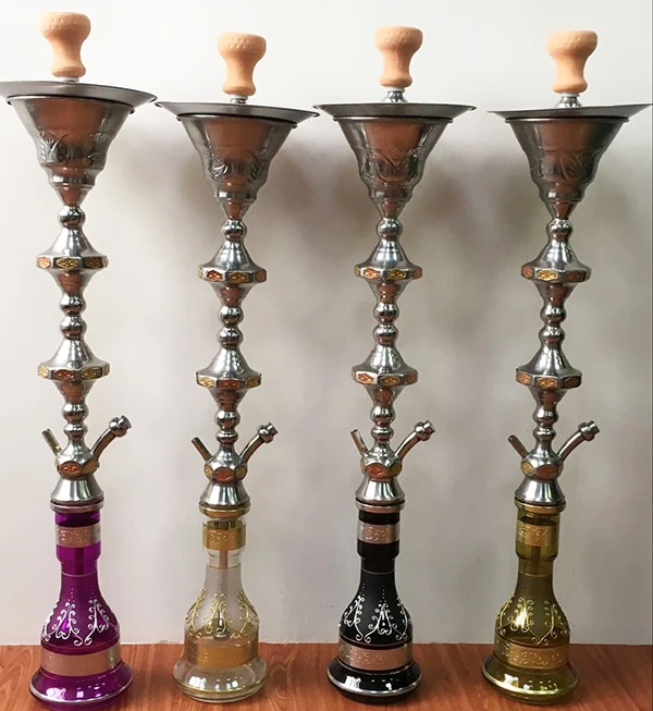 100cm hookah steel shisha  wholesale big Narguile chicha arab hookah smoke
