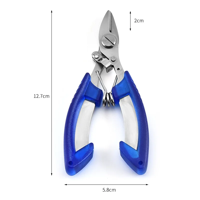 
COG Multi Function Fishing scissors Fishing Pliers with Split Ring Pliers 