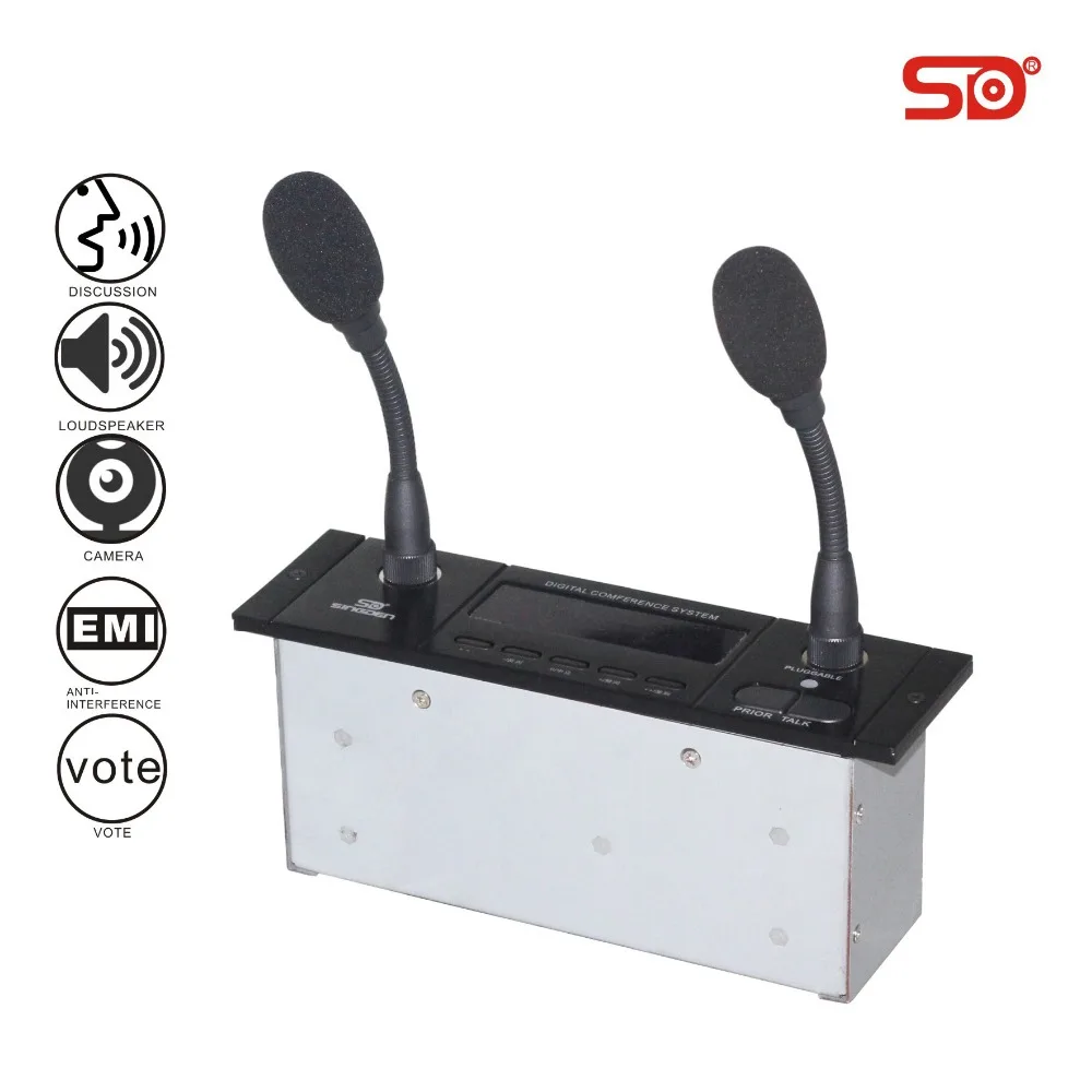 SINGDEN Digital Audio Conference delegate microphone system with Embedded design SE528VC