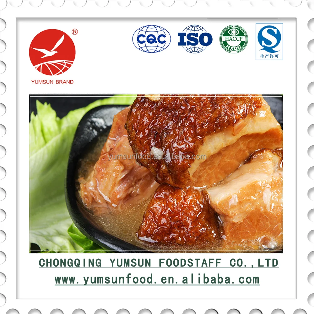 
Stewed pork canned meat 