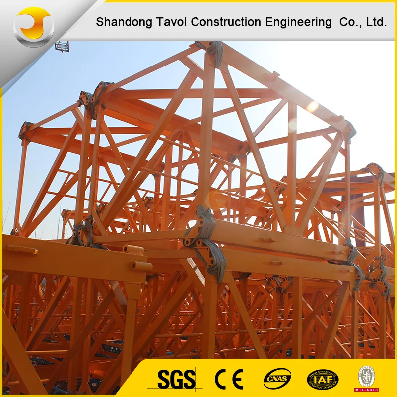 Китай mini tower crane manufacturers of top комплект башенный кран QTZ40