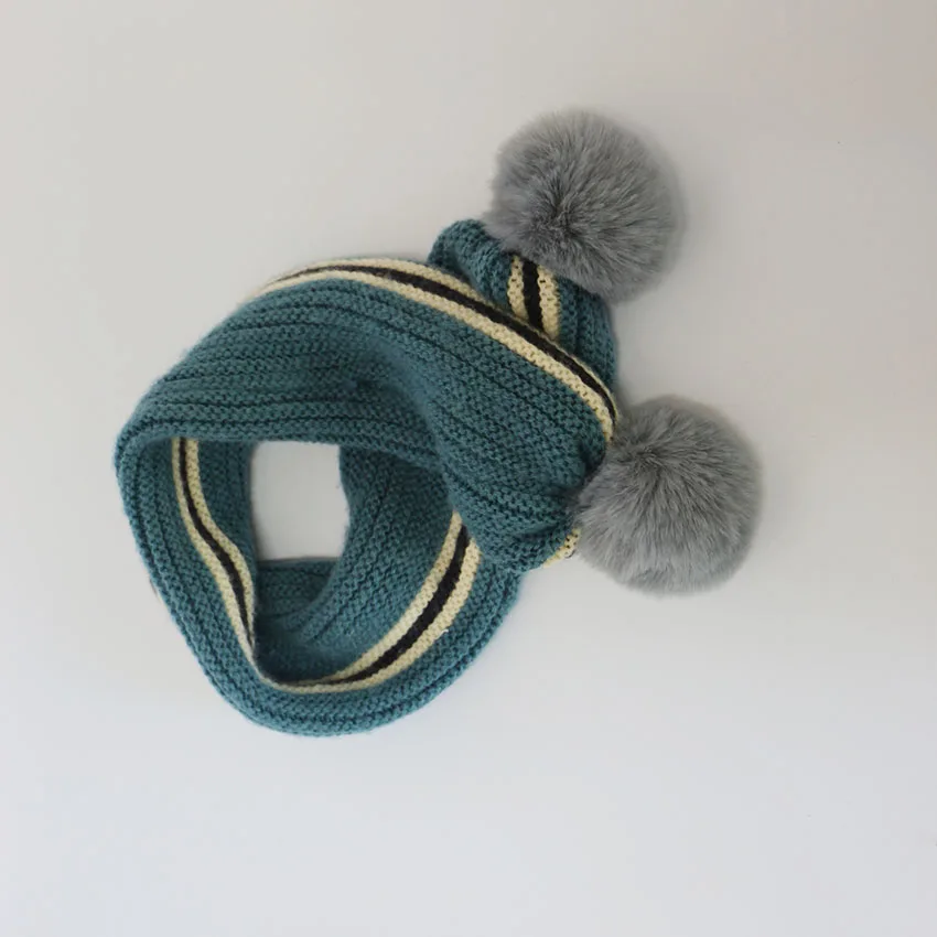 Customize cheap price Children winter scarf with different colors