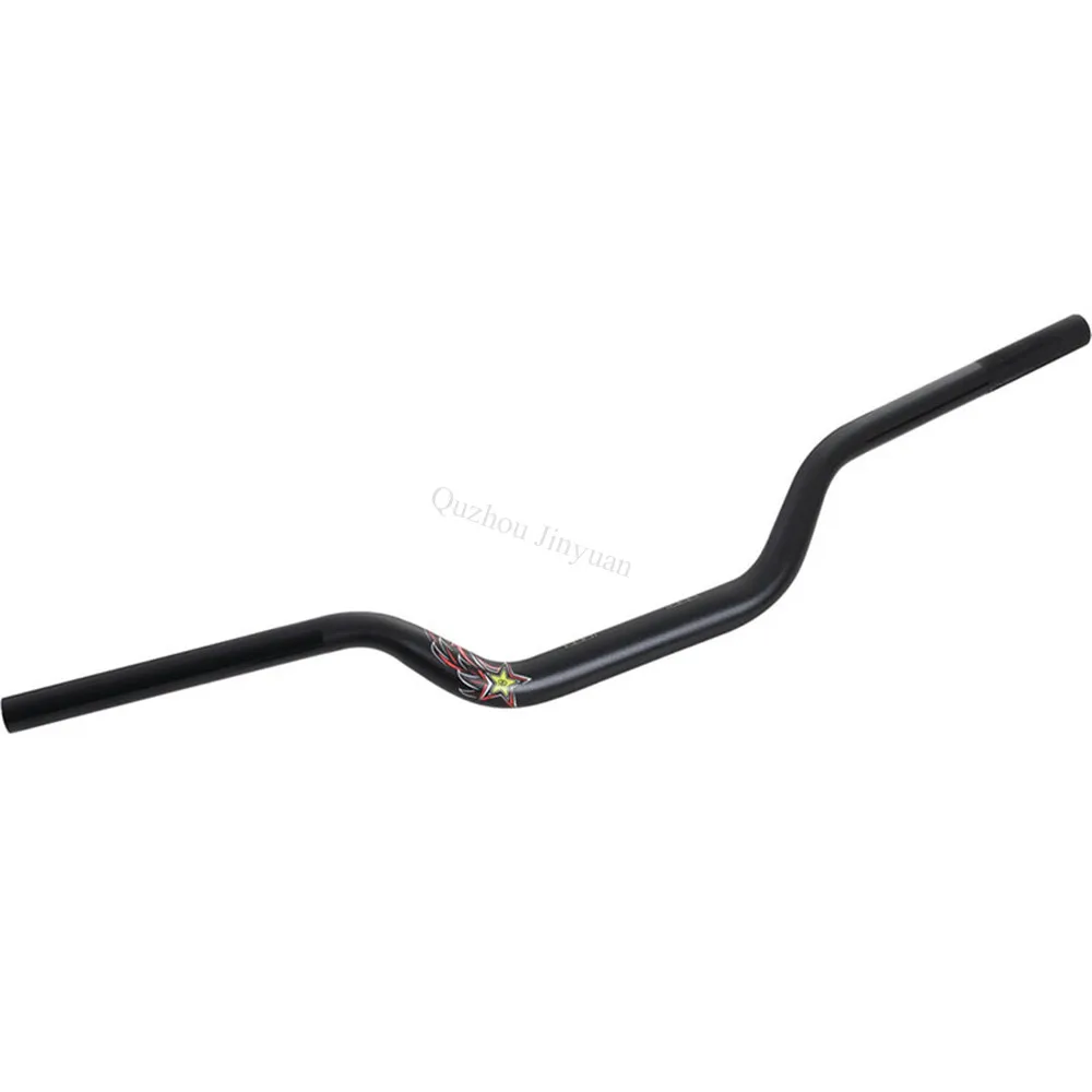 Customized Steel Off-Road Steering Handlebars 4.8mm Thickness Aluminum Black Fat Bar 28mm Motorcycle Handle Bar JYHB-022