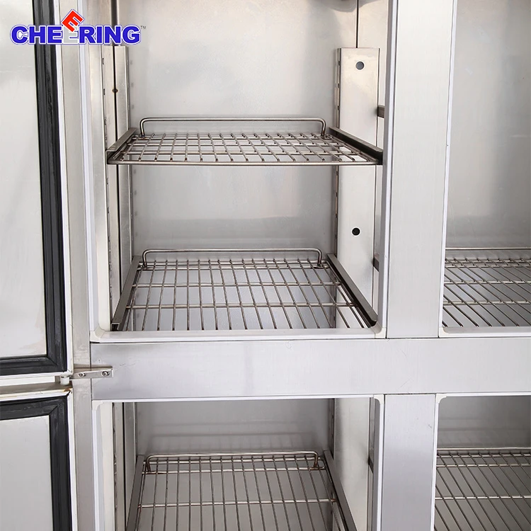 Junjian Restaurant Equipment Commercial Refrigerator And Freezer with Static Cooling System