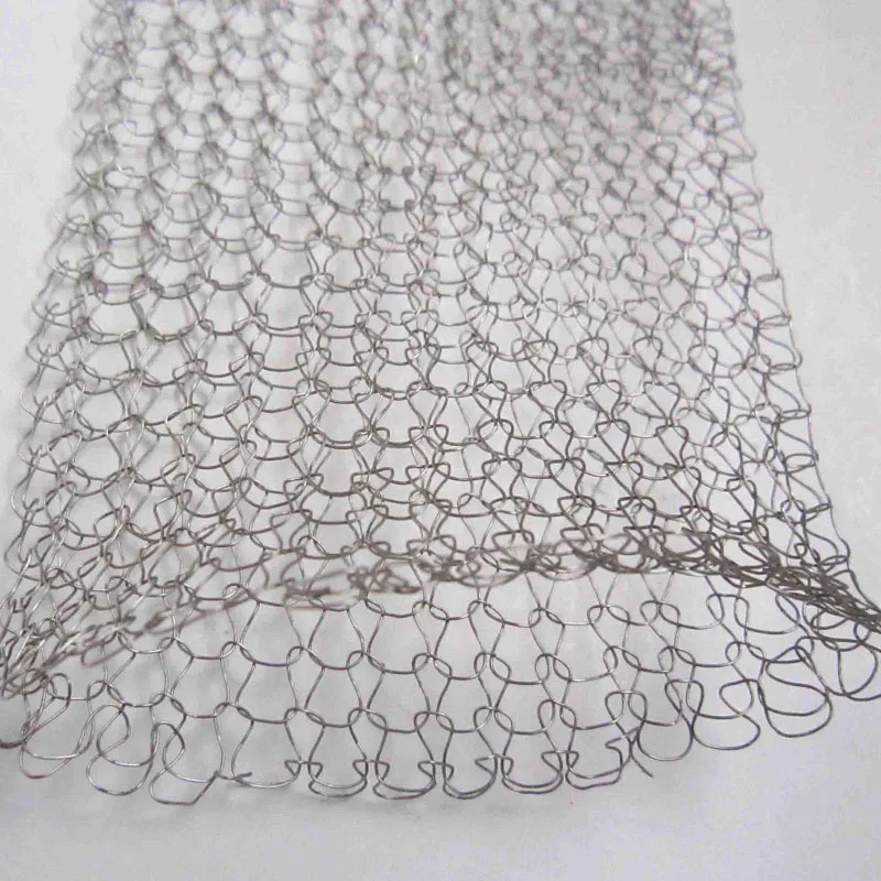 demister knitted mesh Stainless Steel wire mesh