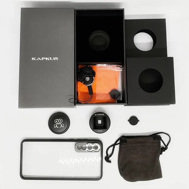 Anamorphic Lens for Mobile Widescreen Video/Smartphone Lens Kit With Mounting Case