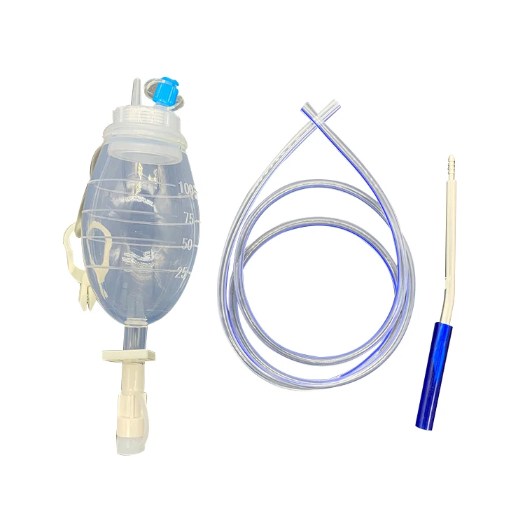 
Wound Drainage Reservoir Soft Silicone Perforated drainage tube 