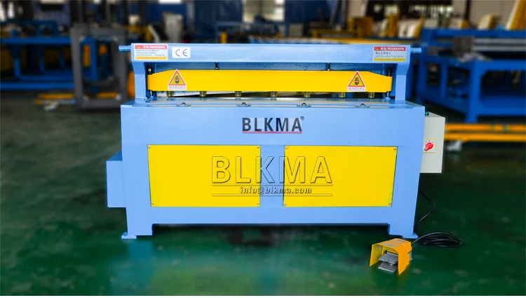high quality BLKMA factory electric mechanical metal shear cutting machine