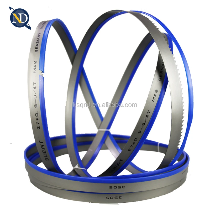 Patent welding technology bi-metal band saw blade