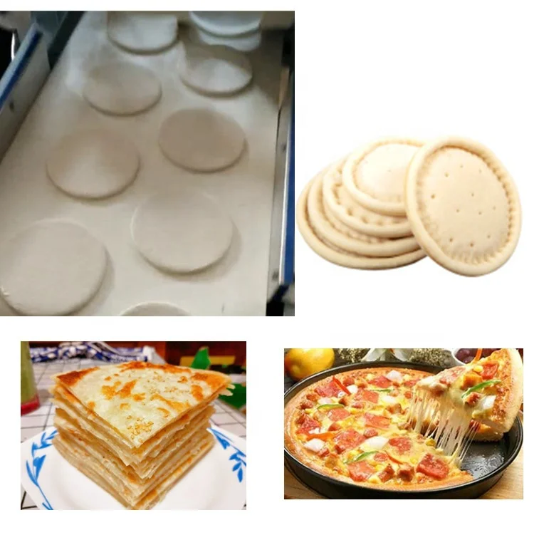 
Factory supply best quality Taboon bread maker cutter machine pizza flat bread making machine dough cutter for sale 