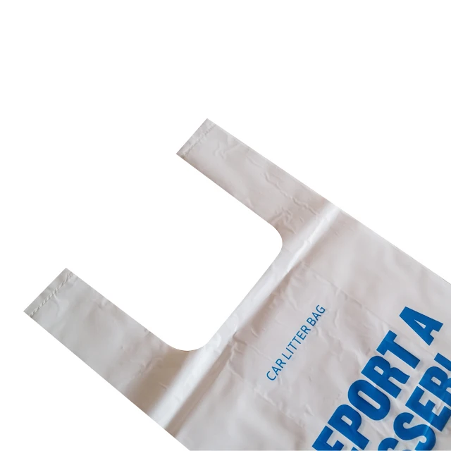 corn starch based biodegradable plastic carry bag