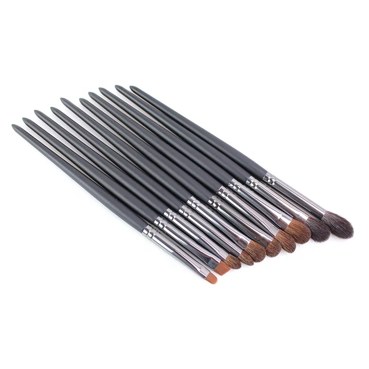 ENERGY 10pcs Eye Makeup Brush eyeshadow cosmetic brush Top Quality goat Natural Hair Makeup brush set