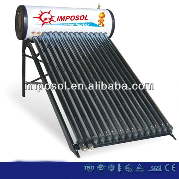 200l low cost solar water heater system