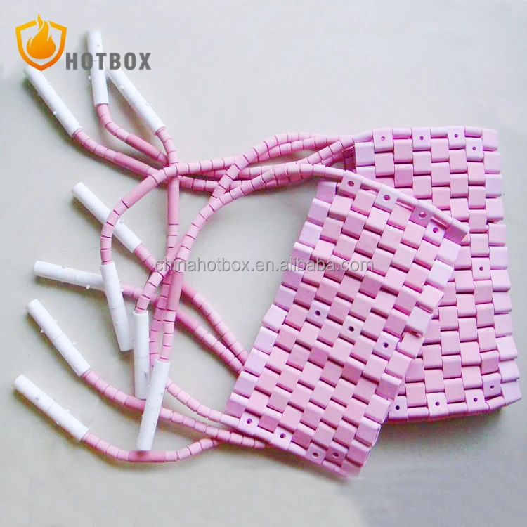 Preheating Treatment  heat treatment electric flexible ceramic rope heater element IR heating pad