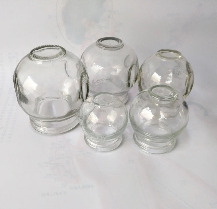 Traditional Chinese Medical glass cupping cups fire cups