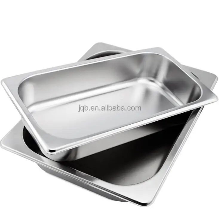 Гастроемкий пищевой контейнер из нержавеющей стали 1/3 сковорода