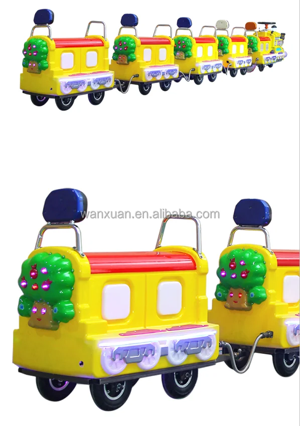 Hot electric mall train mini trackless train tourist trains for