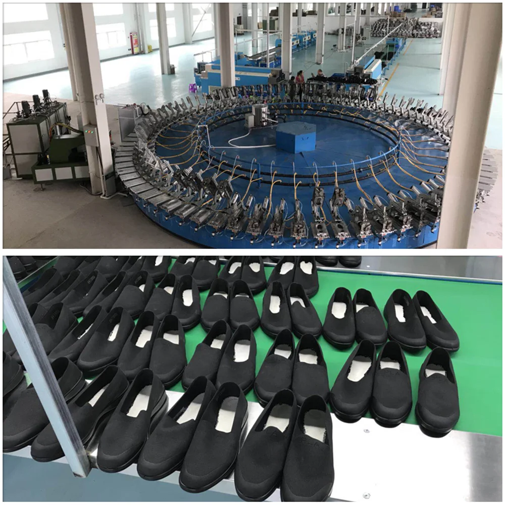 Automatic PU Sandal Footwear Making Machine