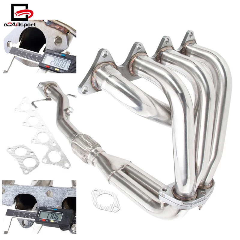 eCARsport Headers for Mitsubishi Mirage 1.8L 97-02 4G93 Engine Exhaust