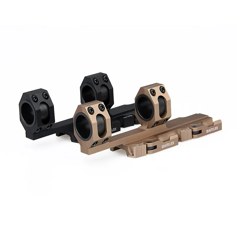 Cheap price Aluminum tactical scope accessories 25.4mm 30mm QD double rings scope mount GZ24-0133