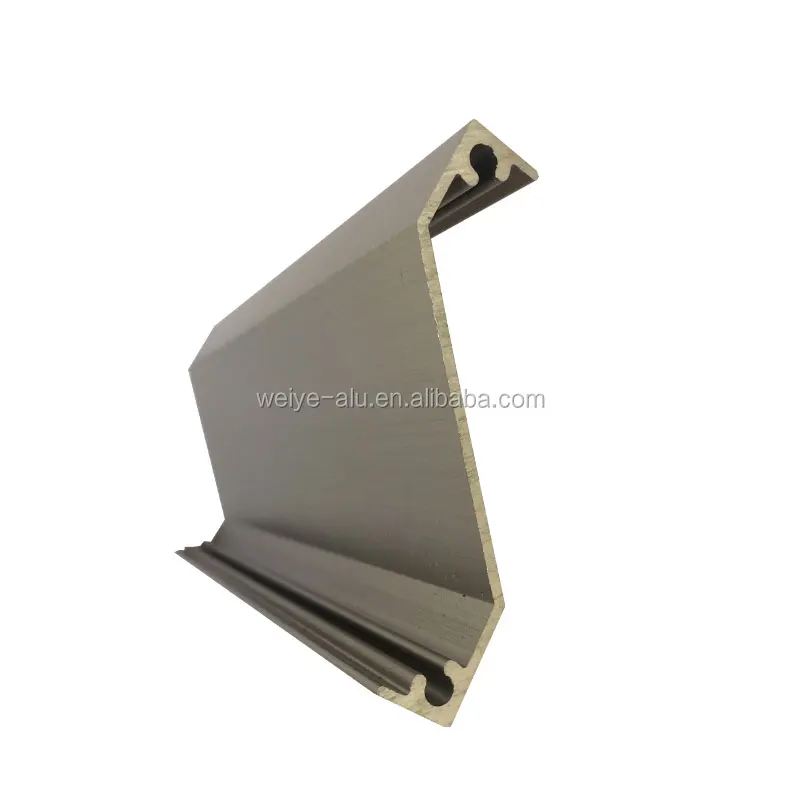 hydroxide anodized 6063 T3-T8 aluminum extrude shutter shatter gril finish aluminium of alu partition wall price