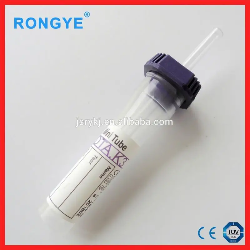 0.5ml edta k2 micro tube for hospital