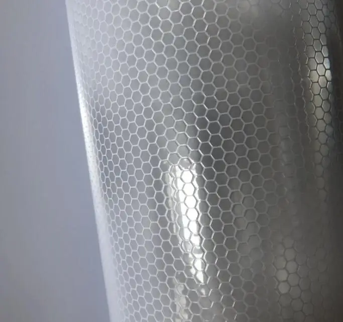 Inkjet Digital Printing PVC Honeycomb Reflective Vinyl Sticker for Advertisement