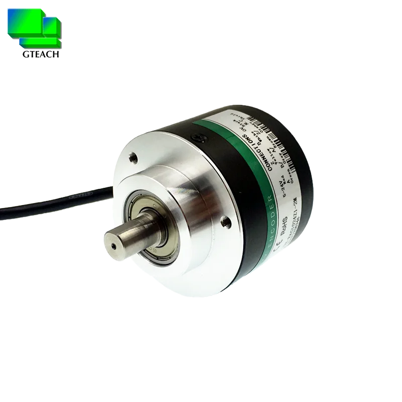 GFA ABZ phase Diameter 58mm shaft 10mm type incremental rotary encoder 1000 pulses