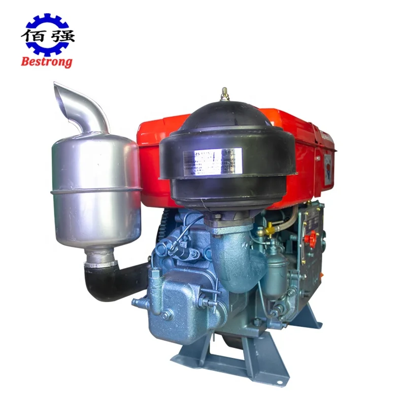  Высококачественный четырехтактный мощный одноцилиндровый 20HP 22HP дизельный двигатель ZS1115 прямой