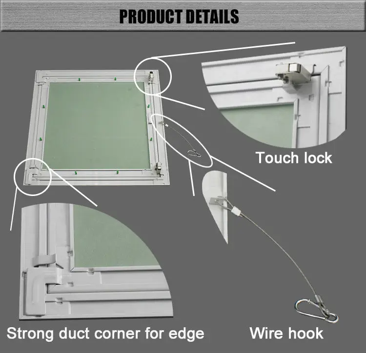 high quality Access Panel / Drywall Trapdoor/drywall accessories