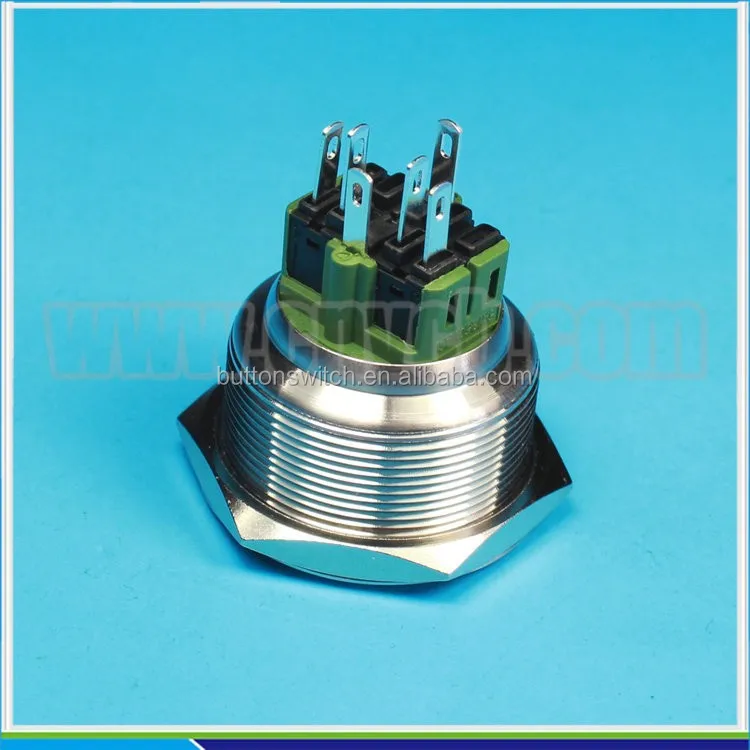 3006 30 мм кольцо illumited антивандальный кнопочный переключатель с символом власти 12 В водонепроницаемые переключатели 12 В