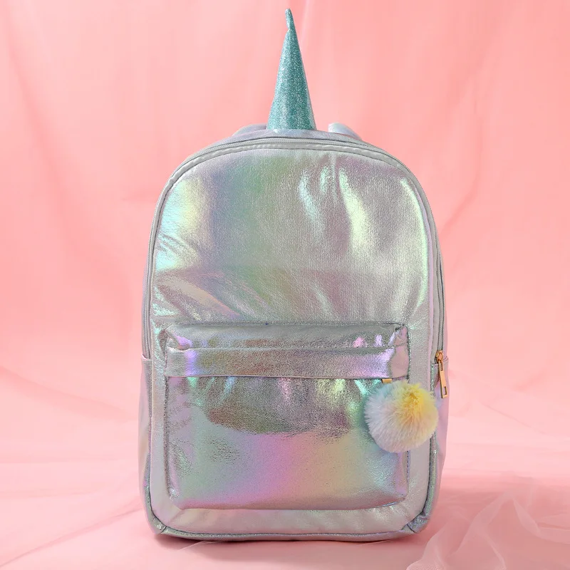 
Rainbow Pu Unicorn Teens Backpack School Bags with Unicorn Wholesale School Bags for Girls Backpack to Girls Backpacks Bag 