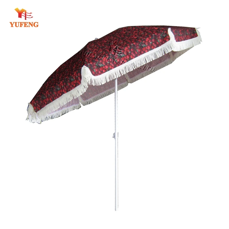 Popular tassel beach umbrella